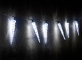 Lysslynge med istapper, 60 LED, 14,75 meter